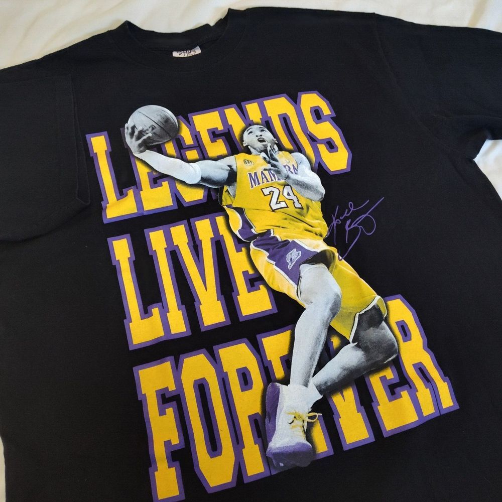 Shaka Wear Kobe Bryant Legends Live Forever Men's Size 2XL